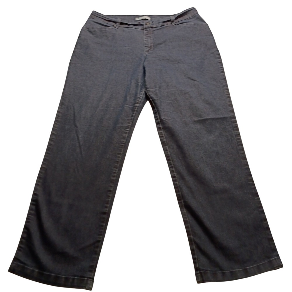 Lee Jeans Women's Relaxed Fit at the Waist Size 14 Medium Blue Denim Casual
